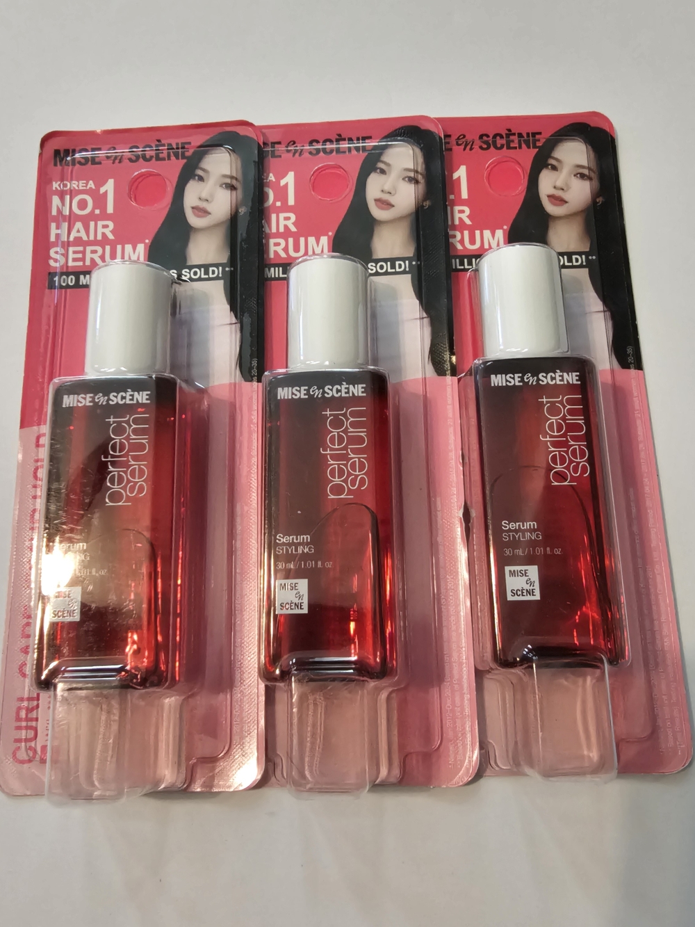 Mise En Scene - Perfect Serum - Curly Hair - 3 Piece